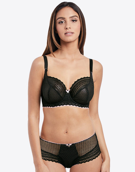 Freya Daisy Lace Balcony Bra Black – Brastop US