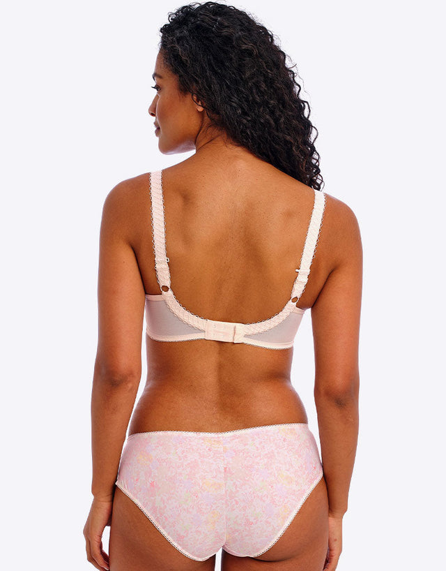 Freya Daydreaming Moulded Plunge T-Shirt Bra Peach Blossom Pink