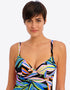 Freya Desert Disco Plunge Tankini Top Multi