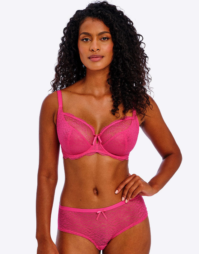 Freya Fancies Plunge Bra Hot Pink