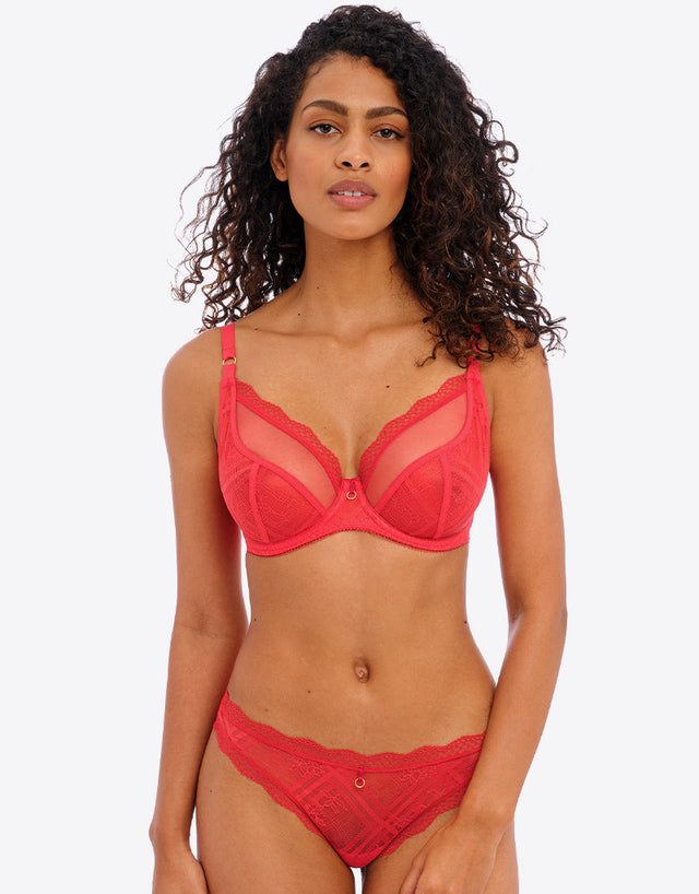 Freya Fatale Brazilian Brief Chilli Red