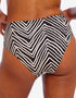 Freya Fiji Falls High Waist Bikini Brief Black Stripe