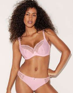Freya Hallie Plunge Bra Pink Champagne