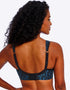 Freya Active High Octane Sports Bra Midnight Blue Leopard Print
