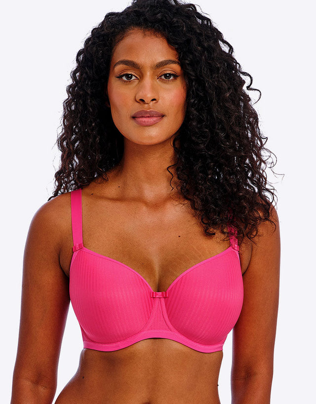 Freya Idol Moulded Balcony Bra Hot Pink