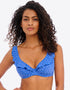 Freya Jewel Cove High Apex Bikini Top Azure Blue