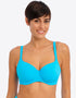 Freya Jewel Cove Sweetheart Bikini Top Plain Turquoise