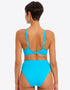 Freya Jewel Cove High Waist Bikini Brief Plain Turquoise