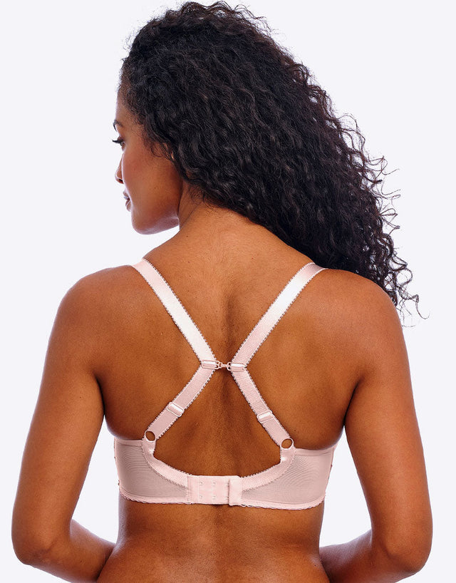 Freya Love Crush Moulded Plunge Bra Pink Champagne