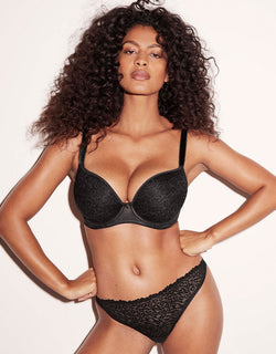 Freya Love-haze Moulded Plunge Bra Black