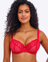 Freya Loveland Plunge Bra Bombshell Chilli Red