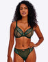 Freya Loveland Plunge Bra Deep Emerald Green