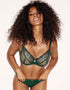 Freya Loveland Plunge Bra Deep Emerald Green
