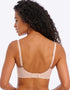 Freya Offbeat Moulded Plunge Bra Natural Beige
