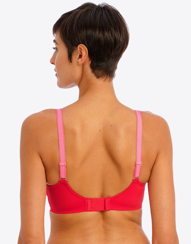 Freya Offbeat Side Support Bra Chilli Red