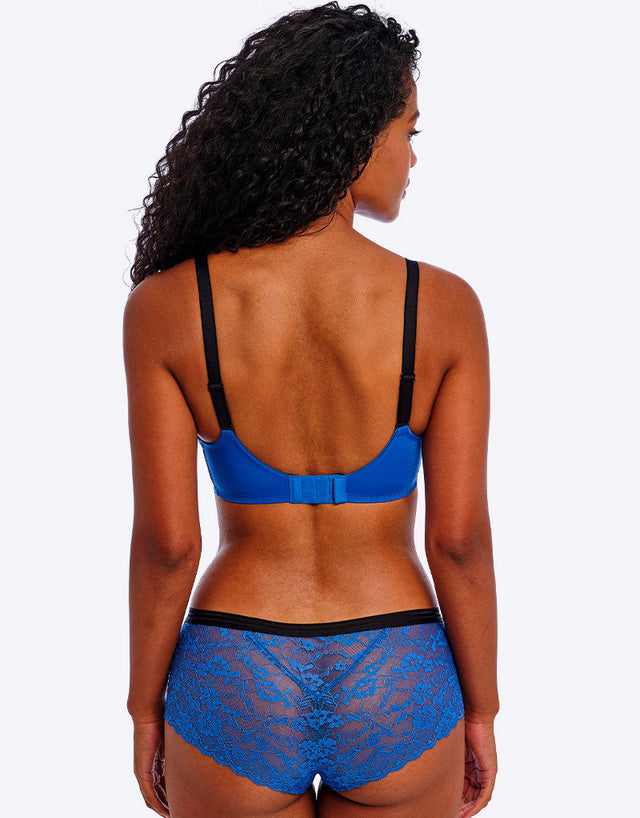 Freya Offbeat Side Support Bra Dazzling Blue