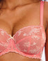 Freya Offbeat Decadence Side Support Bra Sunset Coral Pink