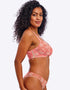 Freya Offbeat Decadence Side Support Bra Sunset Coral Pink