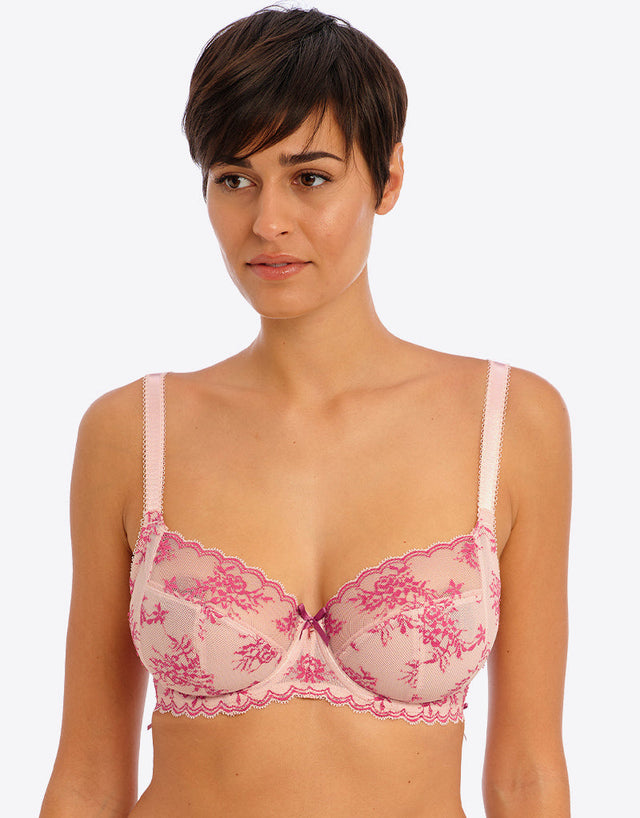 Freya Offbeat Decadence Side Support Bra Vintage Rose