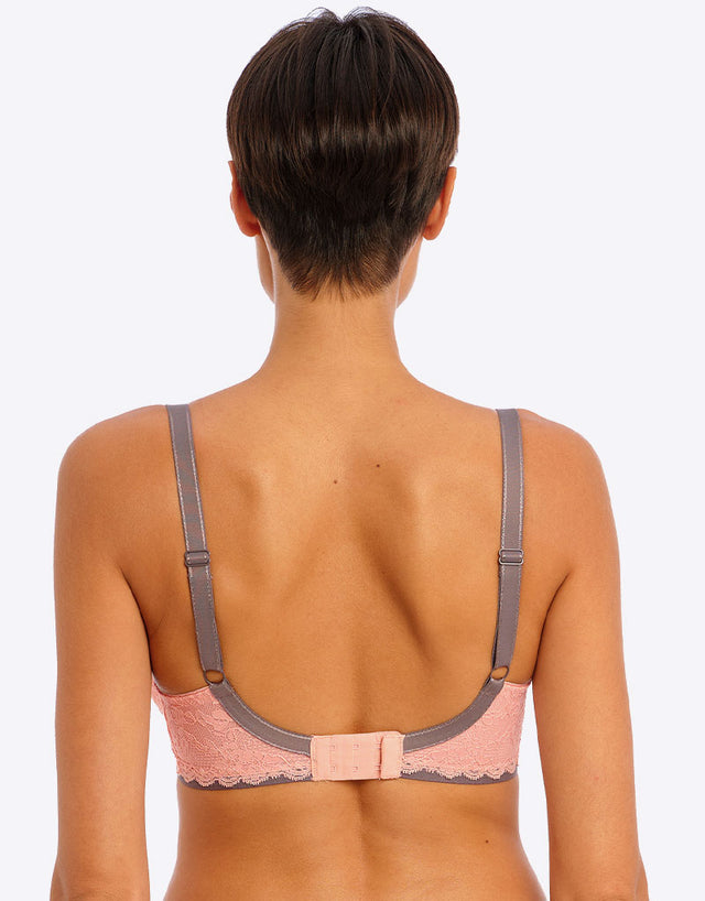 Freya Offbeat Padded Half Cup Bra Rosehip Pink