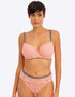 Freya Offbeat Padded Half Cup Bra Rosehip Pink
