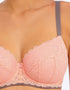 Freya Offbeat Padded Half Cup Bra Rosehip Pink