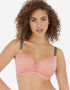 Freya Offbeat Moulded Plunge Bra Rosehip Pink