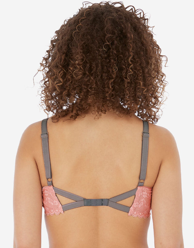 Freya Offbeat Plunge Bra Rosehip Pink