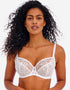 Freya Offbeat Plunge Bra White