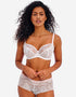 Freya Offbeat Plunge Bra White