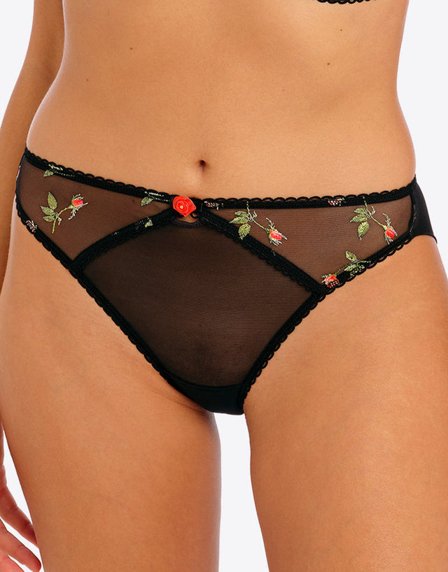 Freya Rose Blossom Brief Black