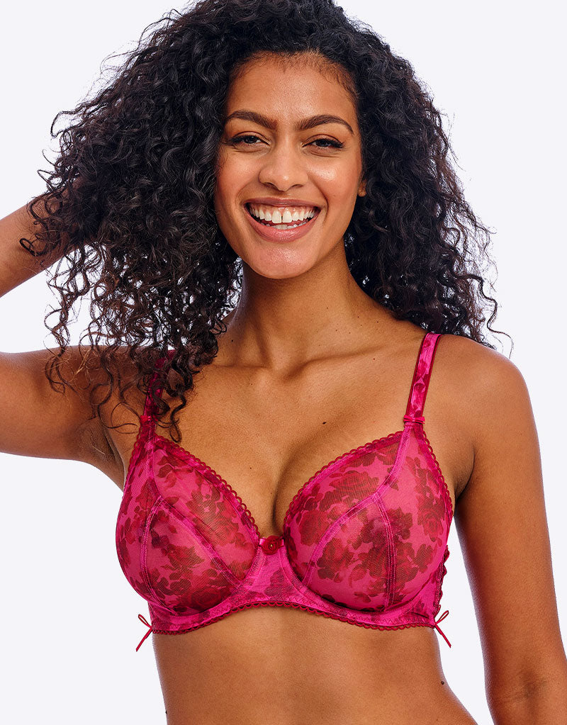 FREYA - ROSE BLOSSOM BRAZILIAN IN BLACK – Anon Lingerie FREYA - ROSE BLOSSOM BRAZILIAN IN BLACK – Anon Lingerie
