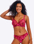 Freya Rose Blossom Plunge Bra Red Rose