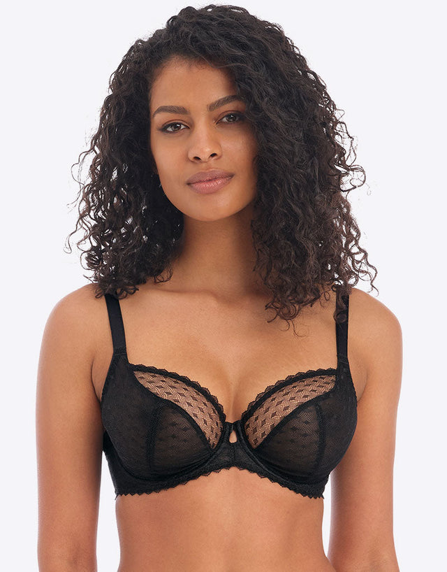 Freya Signature Plunge Bra Black