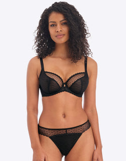 Freya Signature Plunge Bra Black