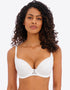 Freya Signature Padded Plunge Bra White