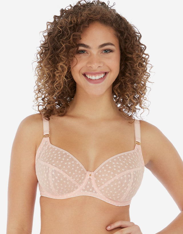 Freya Starlight Side Support Balcony Bra Rosewater Pink