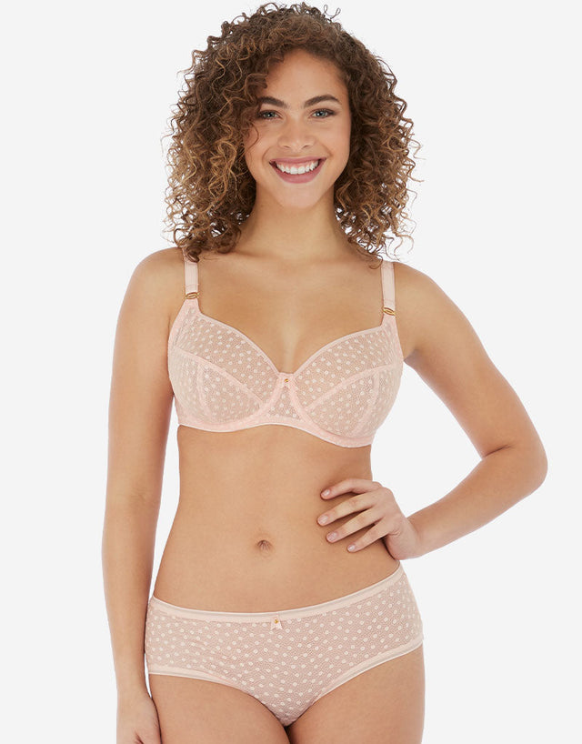 Freya Starlight Side Support Balcony Bra Rosewater Pink