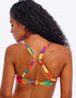 Freya Sun Haze High Apex Bikini Top Mandarin Print