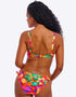 Freya Sun Haze High Apex Bikini Top Mandarin Print