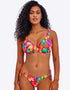 Freya Sun Haze High Apex Bikini Top Mandarin Print
