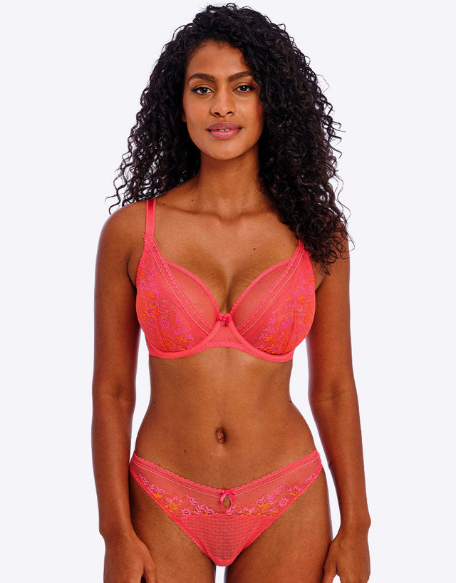 Freya Sydnie Brazilian Brief Strawberry Ice Pink