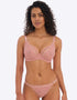 Freya Tailored High Apex Plunge Bra Ash Rose Pink