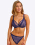 Freya Tailored High Apex Plunge Bra Dark Sapphire Blue