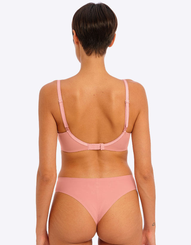 Freya Undetected Moulded T-Shirt Bra Ash Rose Pink