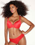 Freya Undetected Moulded T-Shirt Bra Chilli Red