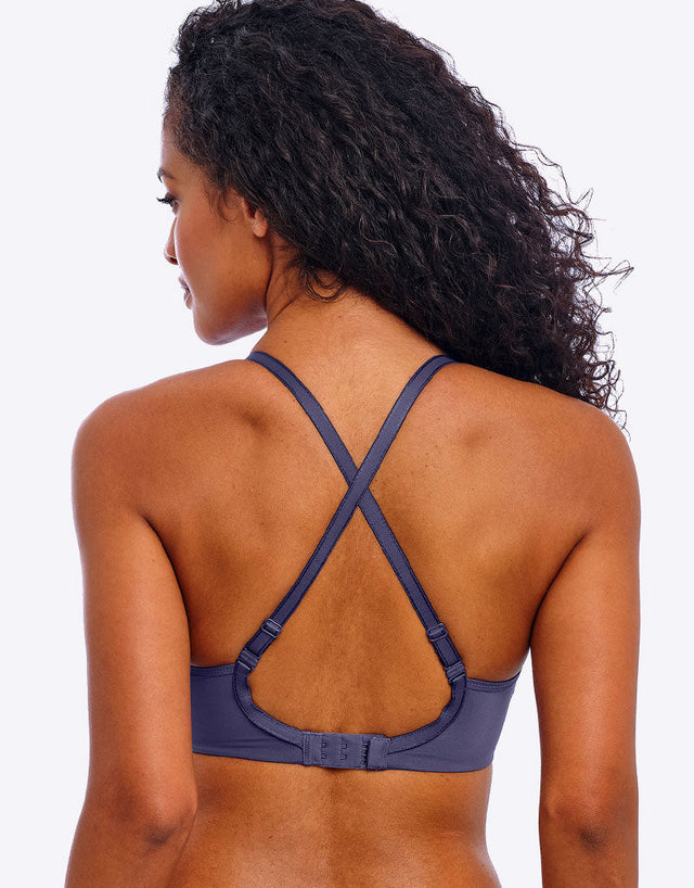 Freya Undetected Moulded T-Shirt Bra Dusk Blue