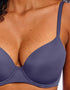 Freya Undetected Moulded T-Shirt Bra Dusk Blue