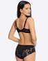 Gaia Keto Balconette Bra Black