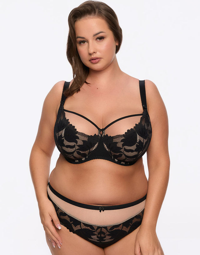 Gaia Keto Full Cup Bra Black